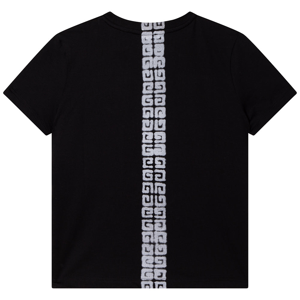 Givenchy Boys 4g Logo T-shirt Black