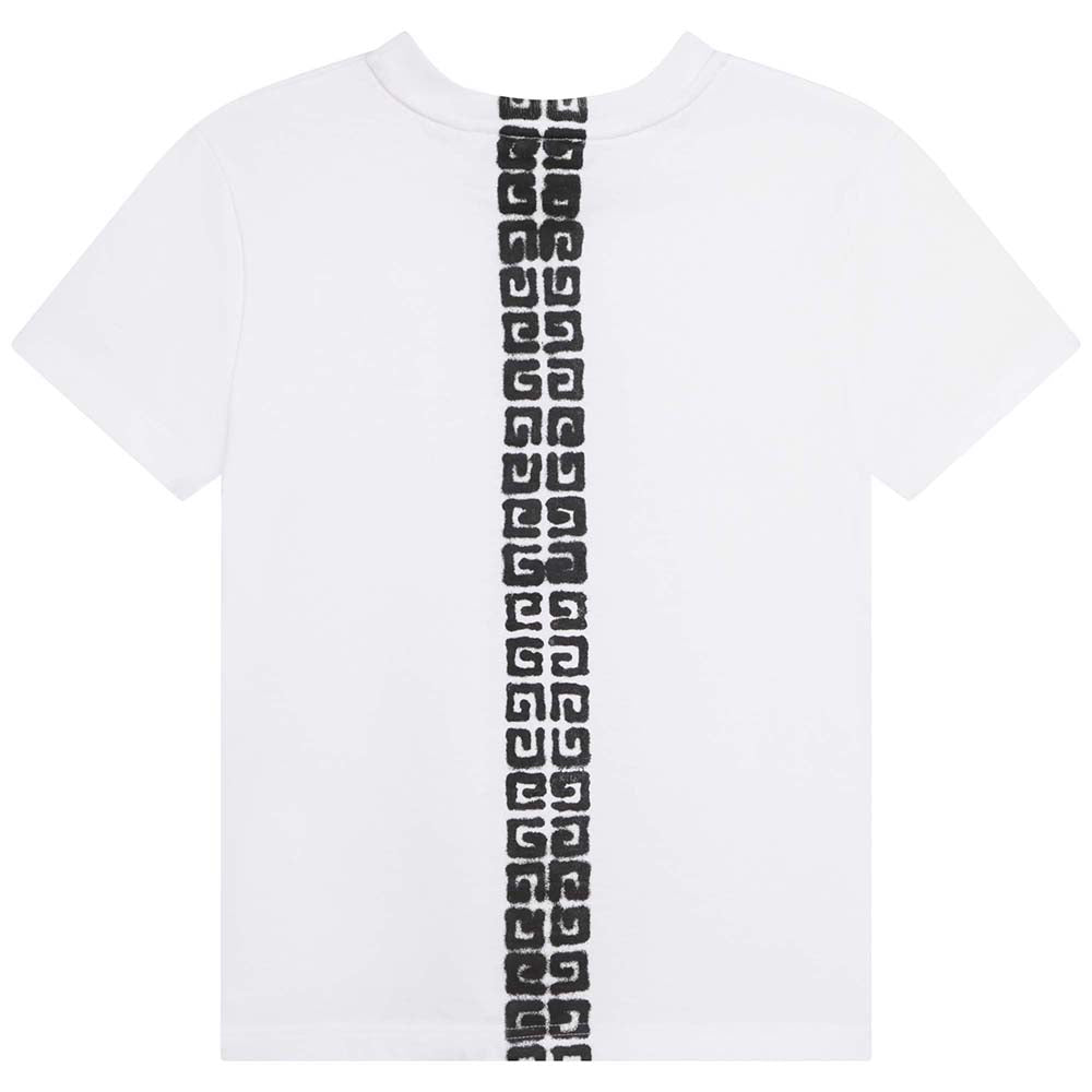 Givenchy Boys 4g Logo T-shirt White