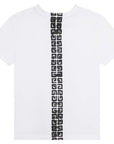 Givenchy Boys 4g Logo T-shirt White
