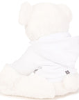 Givenchy Kids 4G Logo Hooded Teddy Bear White