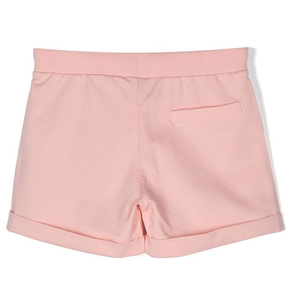 Moschino Girls Teddy Bear Print Shorts Pink