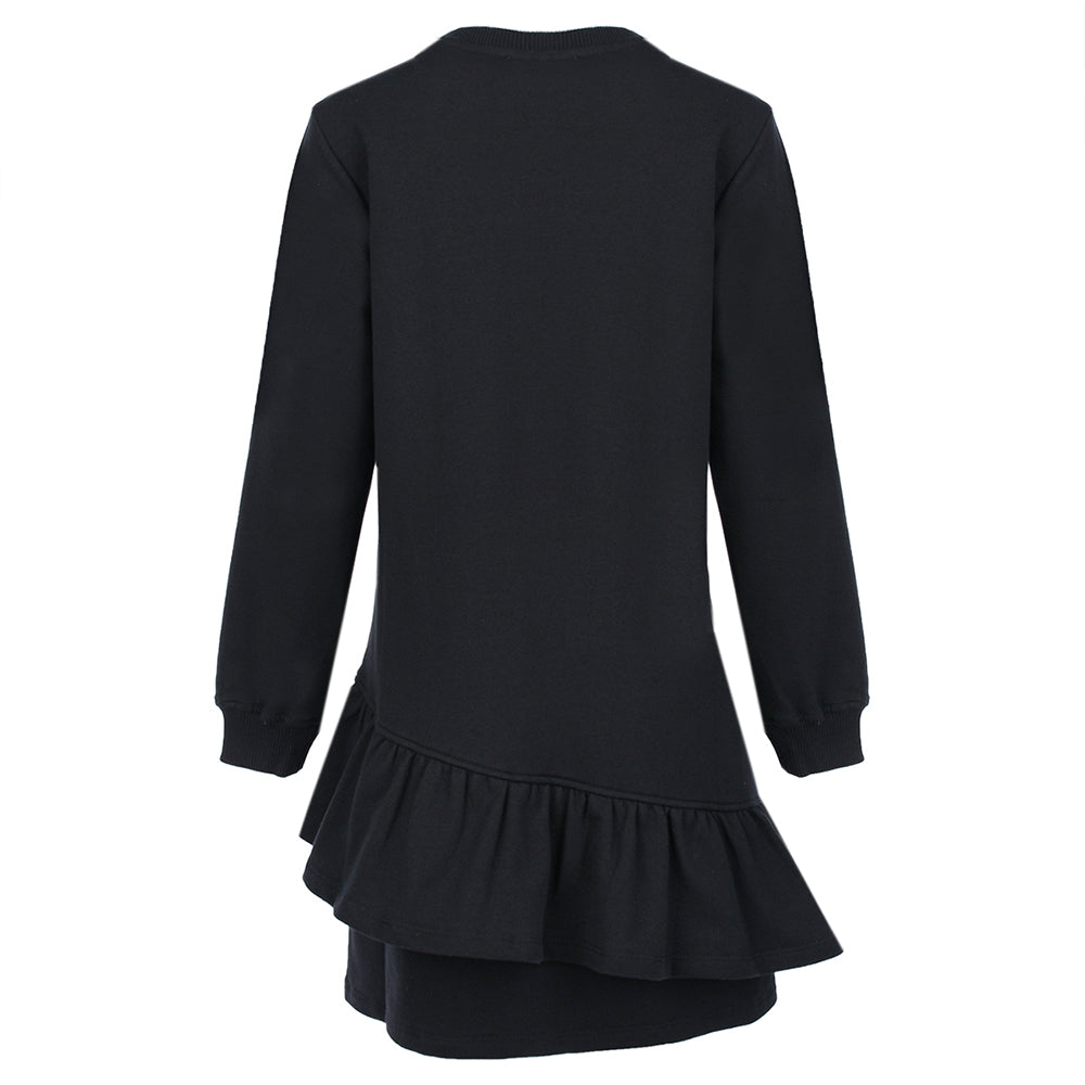 Moschino Girls Teddy Bag Dress Black