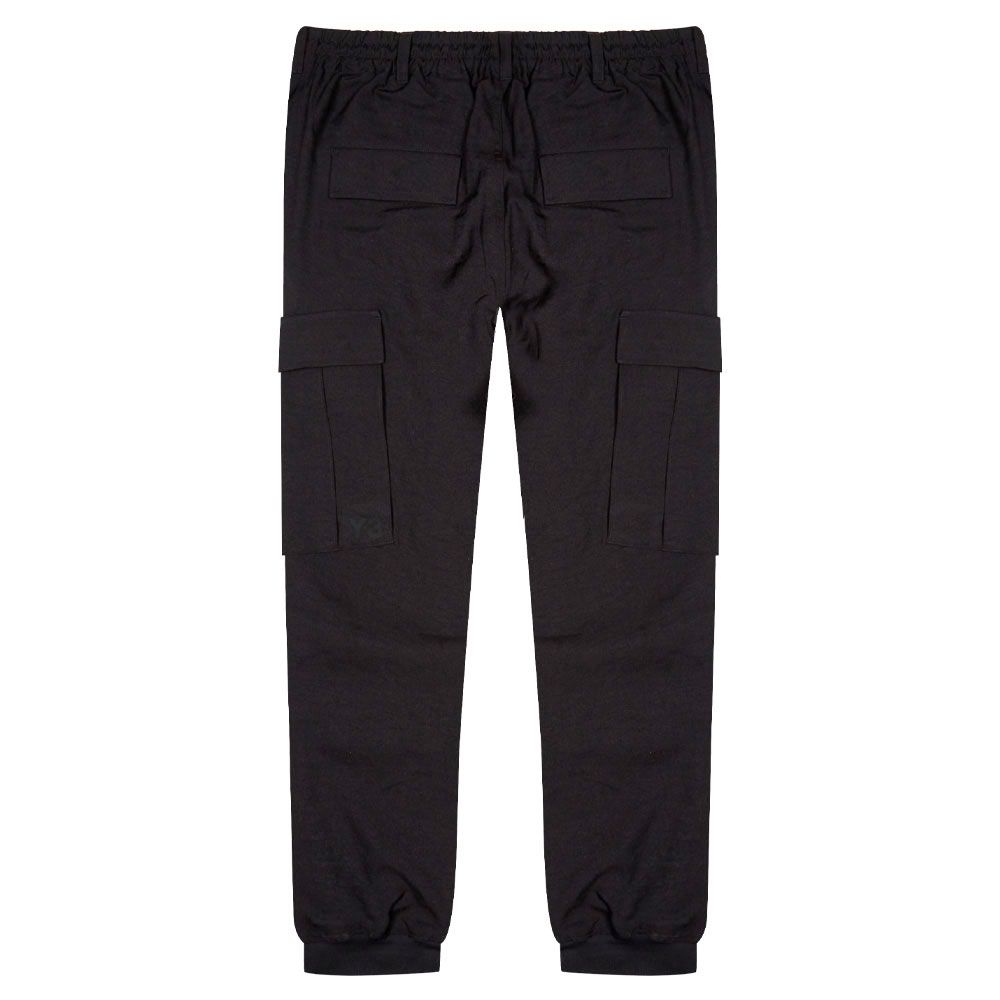 Y-3 Mens Cargo Pants Black