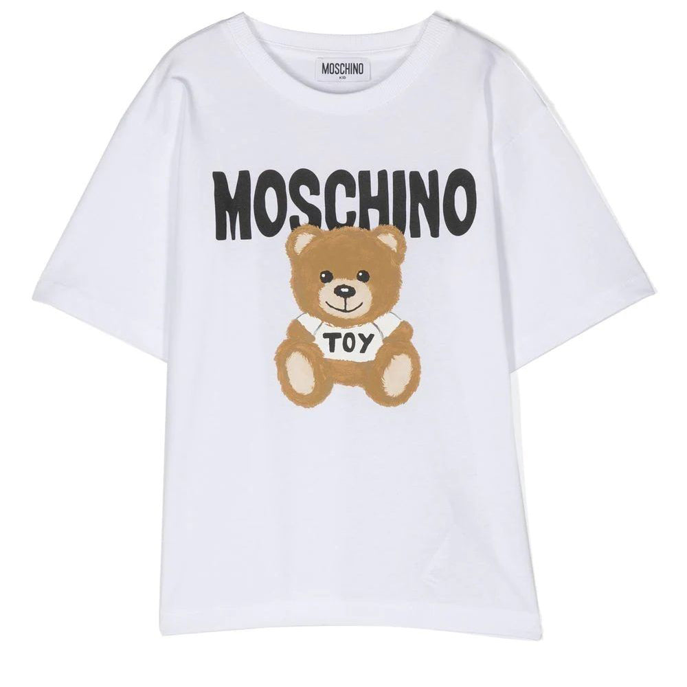 Moschino Boys Maxi T-shirt White