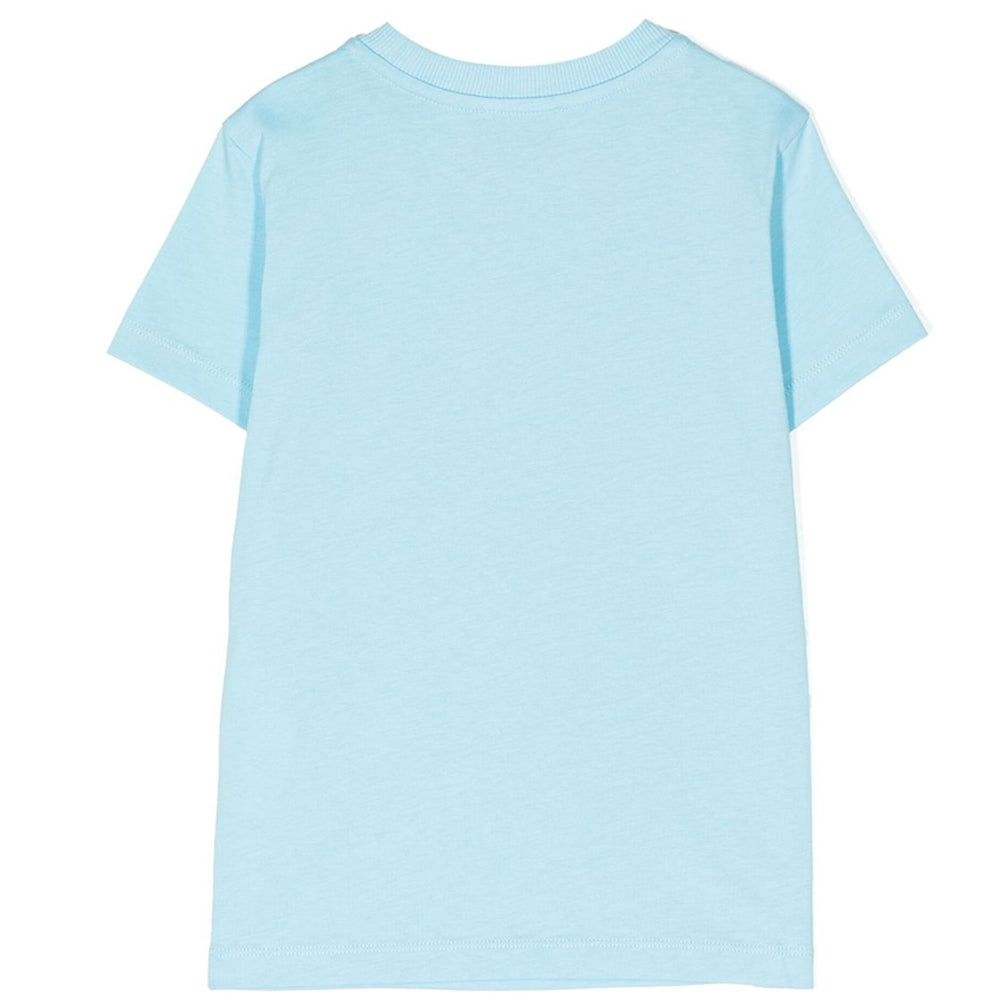 Moschino Boys Teddy Bear Rocket Print T-shirt Blue
