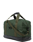 Y-3 Mens Weekend Bag Green