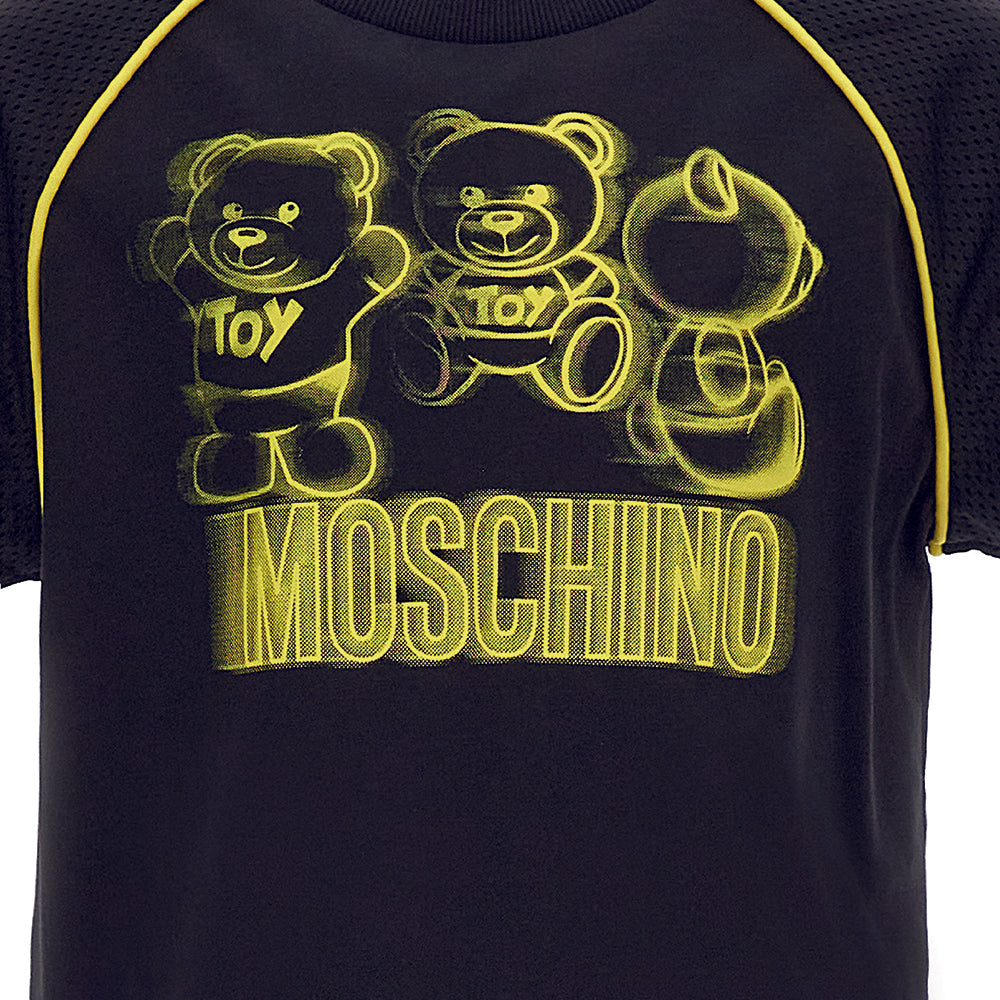 Moschino Boys T-shirt &amp; Shorts Set Black