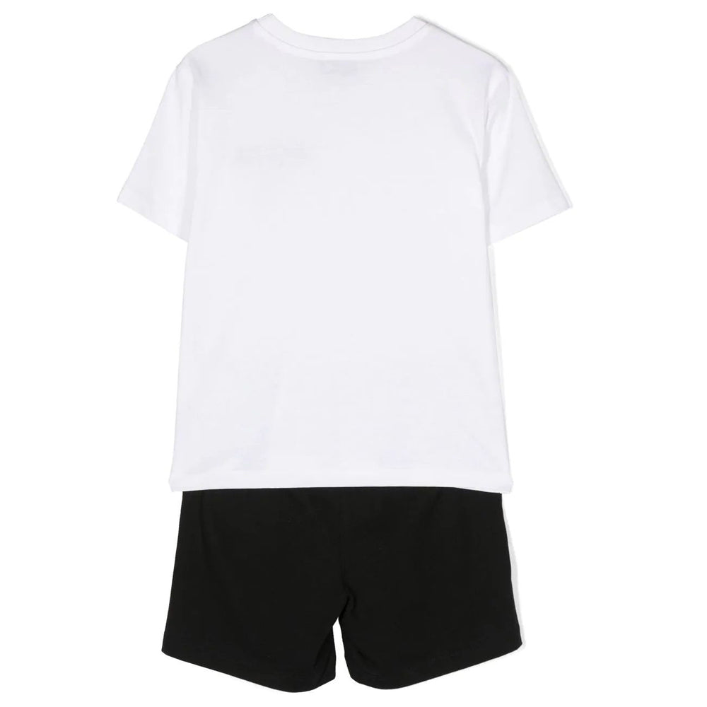 Moschino Boys T-shirt &amp; Shorts Set White