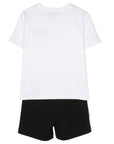 Moschino Boys T-shirt & Shorts Set White