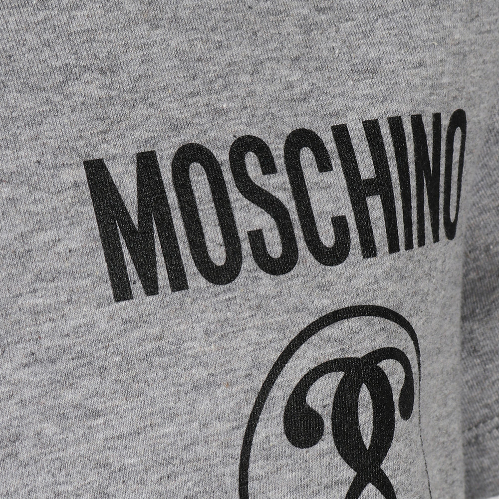 Moschino Boys Logo T-shirt Grey