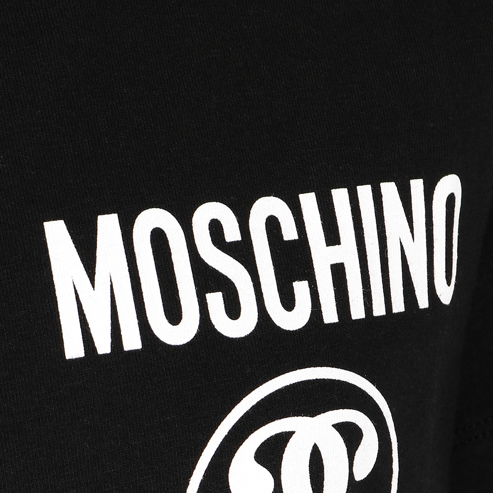 Moschino Boys Logo T-shirt Black