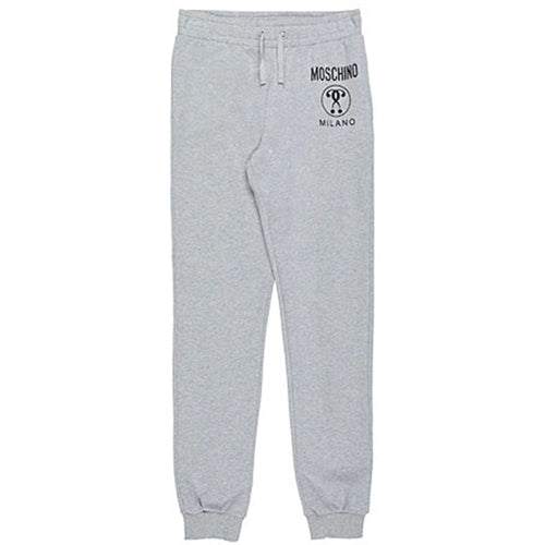 Moschino Boys Logo Print Joggers Grey