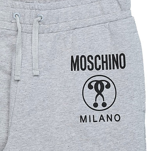 Moschino Boys Logo Print Joggers Grey