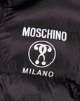 Moschino Boys Tape Padded Jacket Black