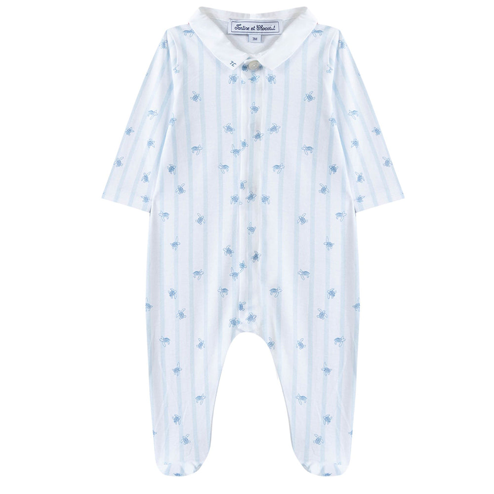 Tartine Et Chocolat Baby Boys Nut Layette Blue