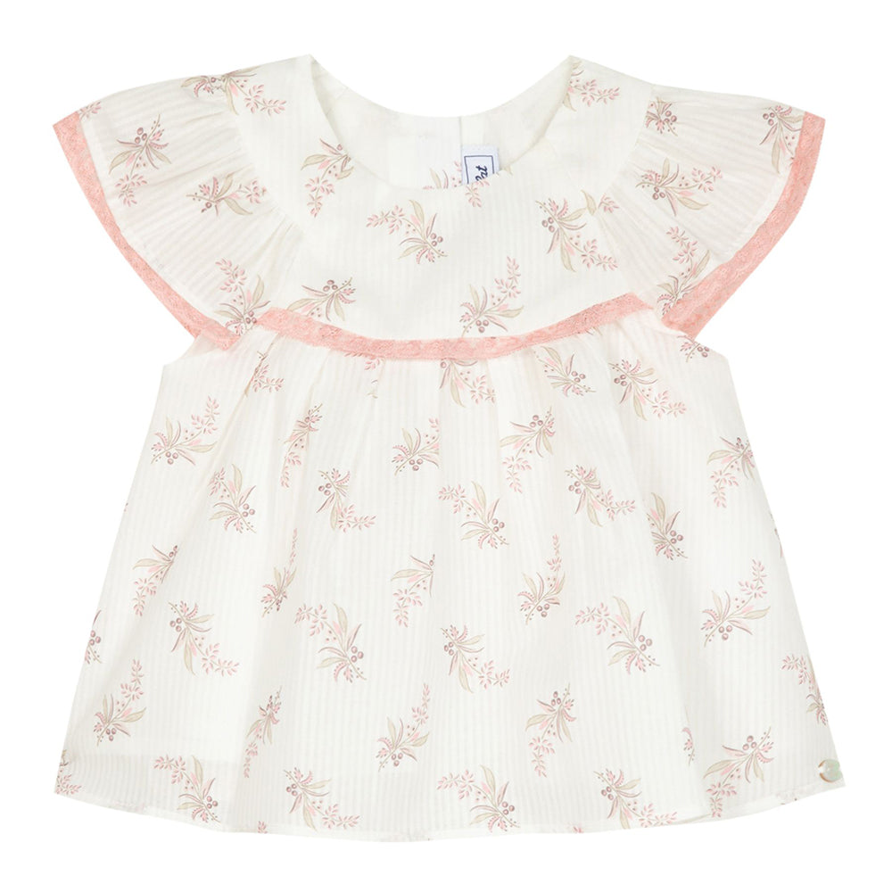 Tartine Et Chocolat Baby Girls Colin Maillard Dress Pink