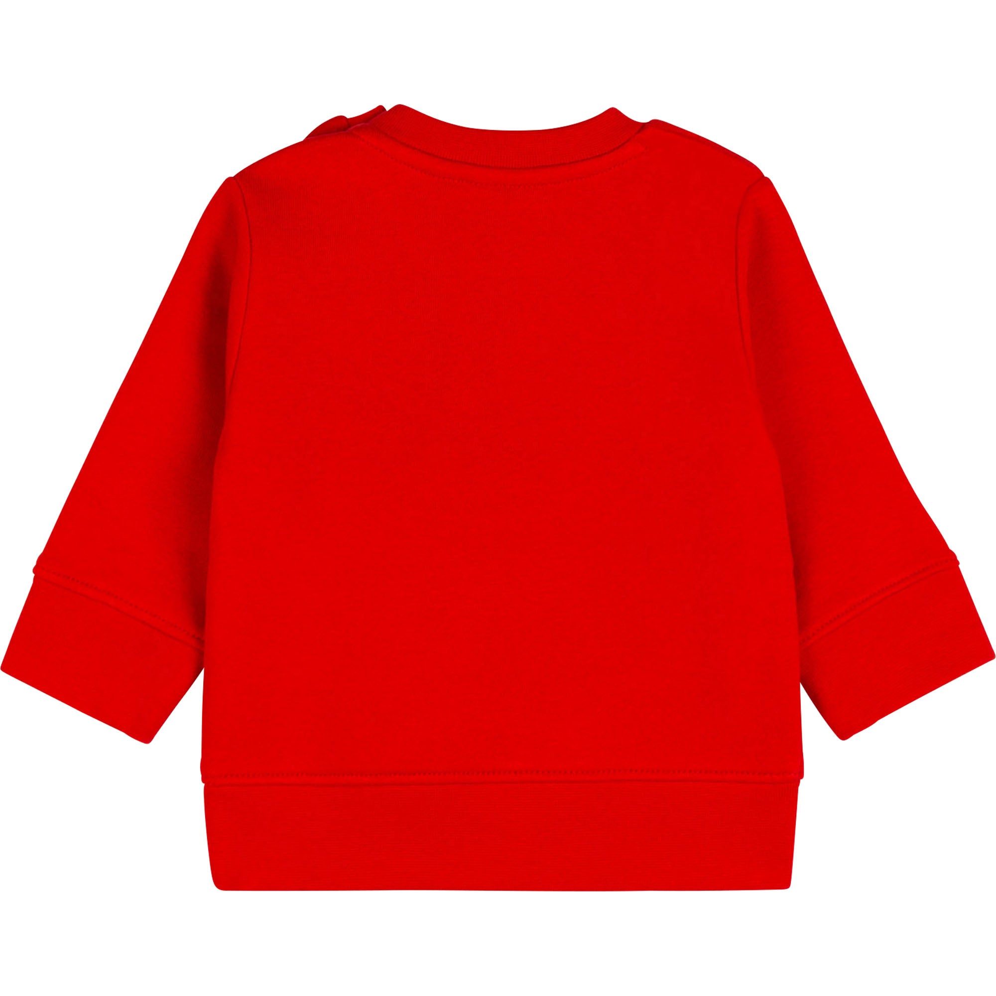 Hugo Boss Red Cotton Logo Sweater