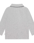 Hugo Boss Baby Boys Chest Logo Polo Shirt Grey