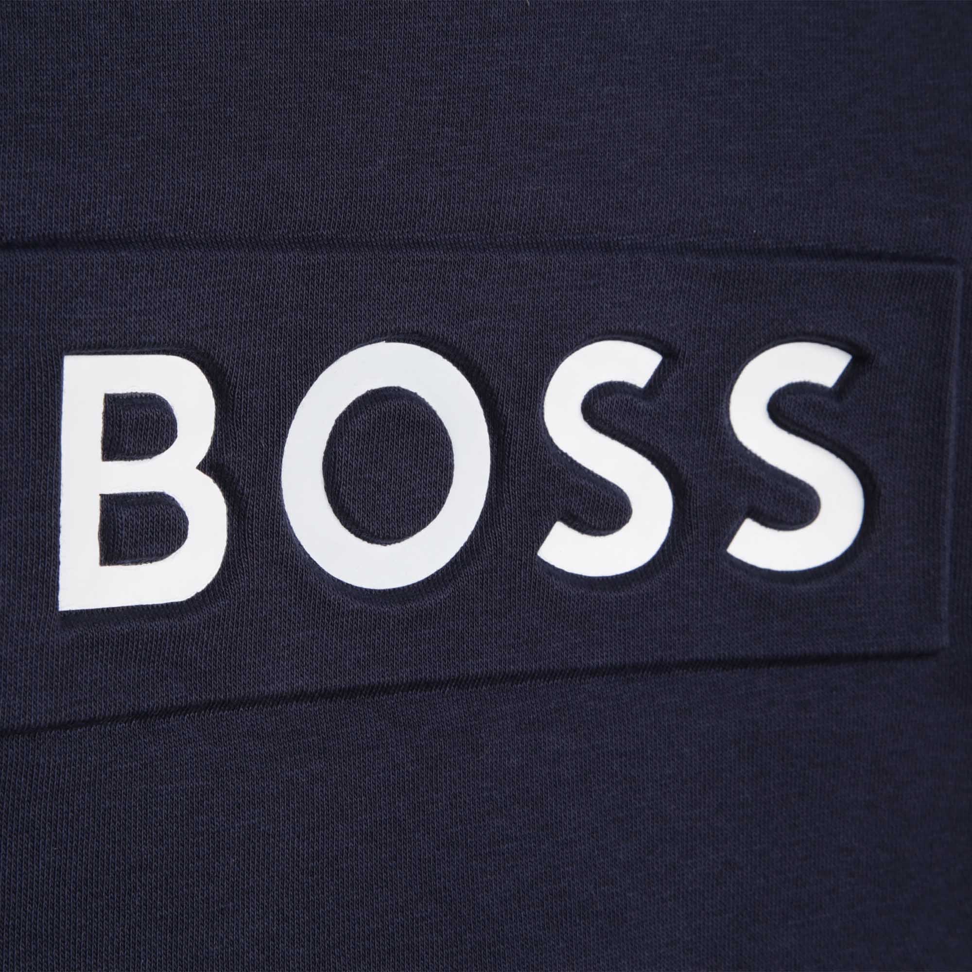 Hugo Boss Baby Embossed Logo Sweater Navy