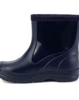 Hugo Boss Boys Navy Blue Logo Rain Boots