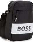 Hugo Boss Boys Messenger Bag Black