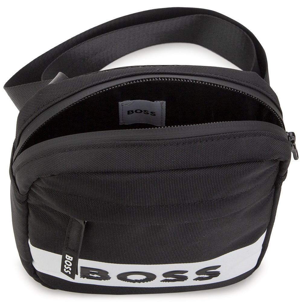 Hugo Boss Boys Messenger Bag Black
