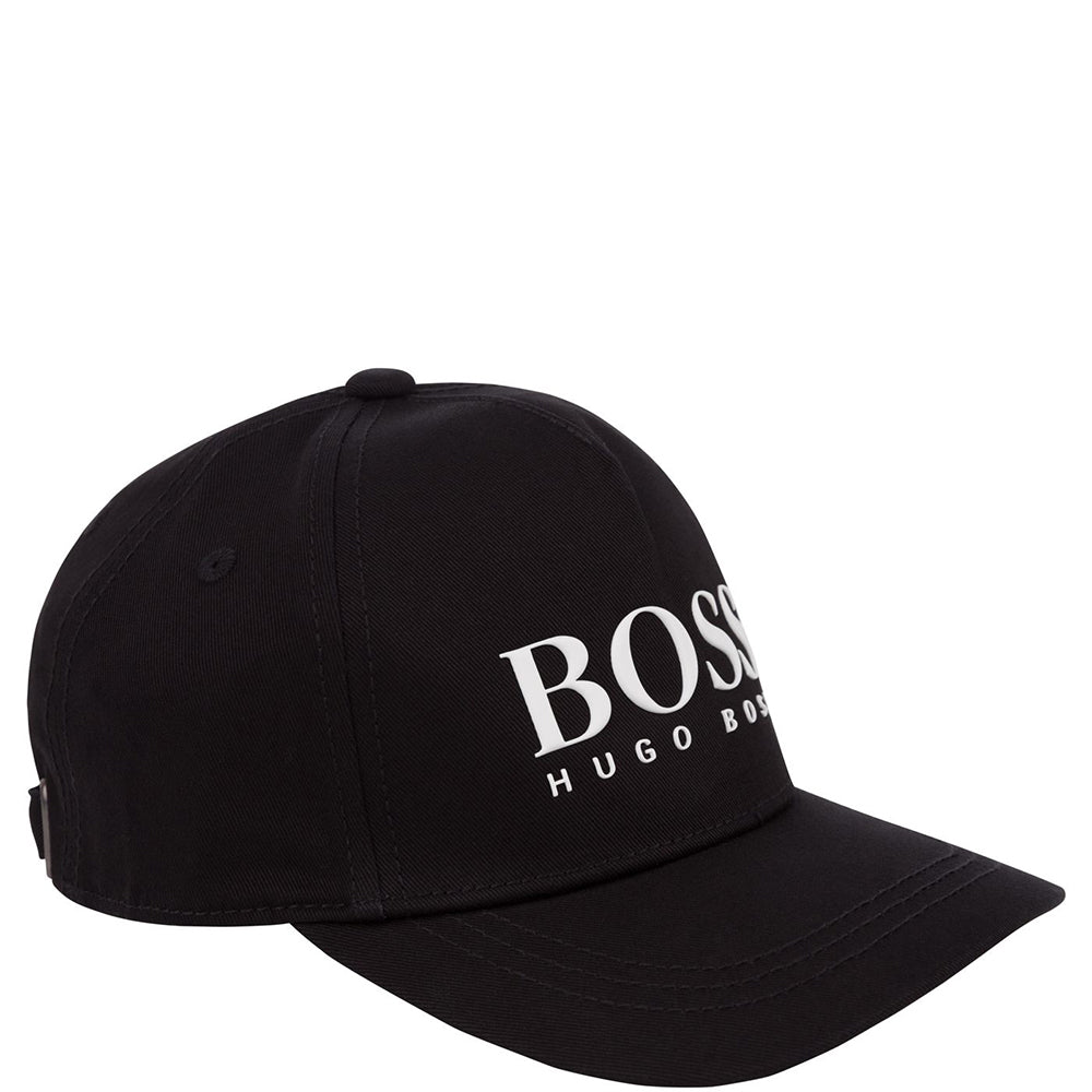Hugo Boss Boys Logo Cap Black