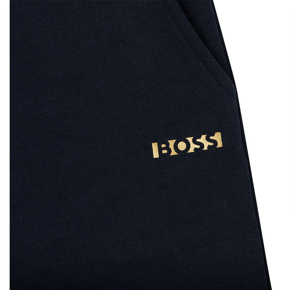 Hugo Boss Boys Logo Joggers Navy