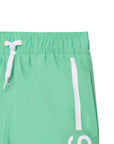 Hugo Boss Boys Logo Swim Shorts Green
