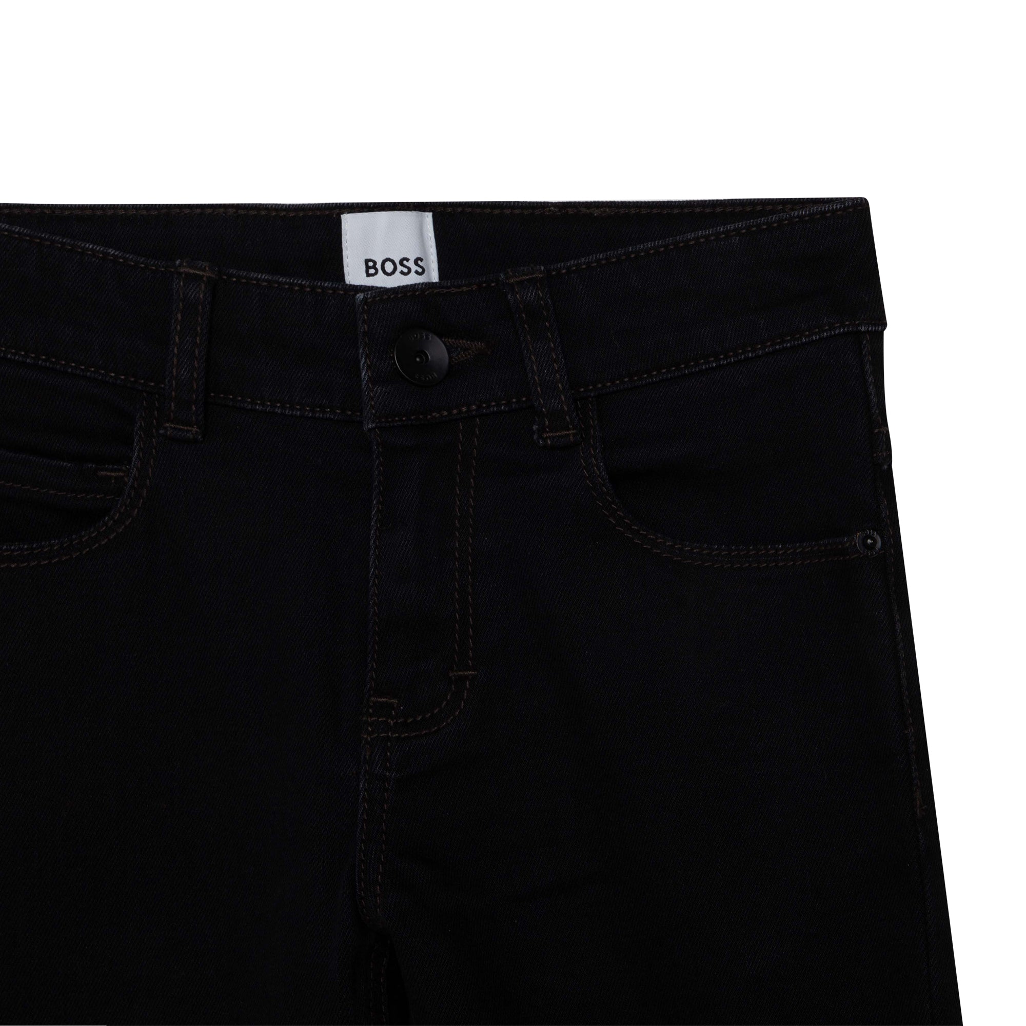 Hugo Boss Kids Pocket Iconic Logo Jeans Black