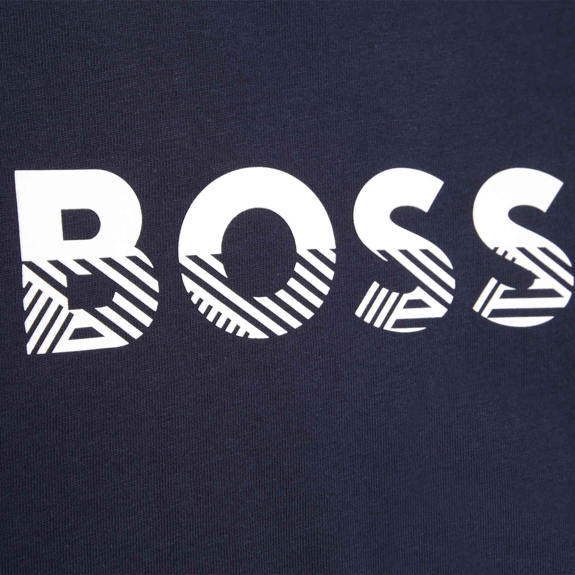 Hugo Boss Kids  Logo T Shirt Navy
