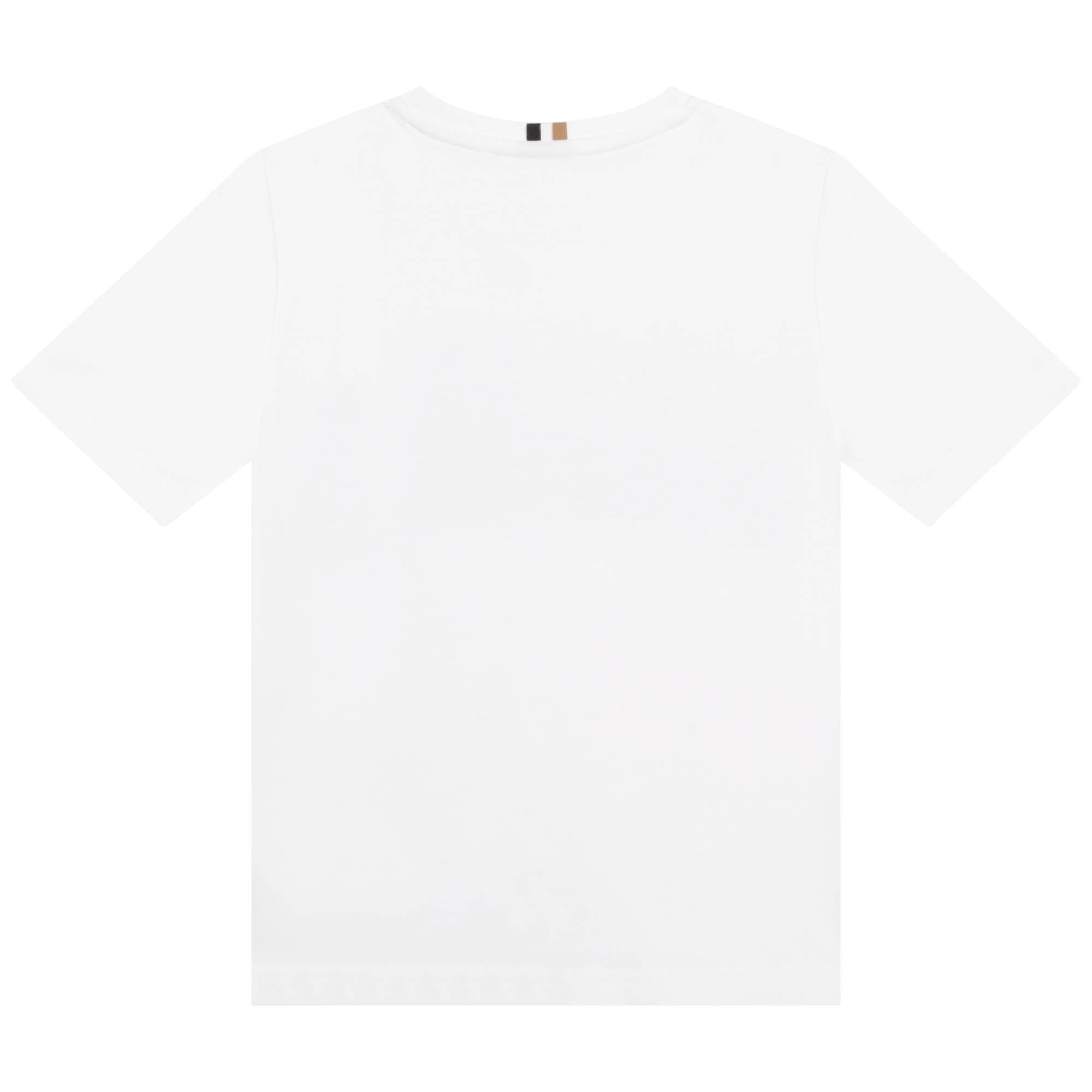 Hugo Boss Boys Logo T-shirt White