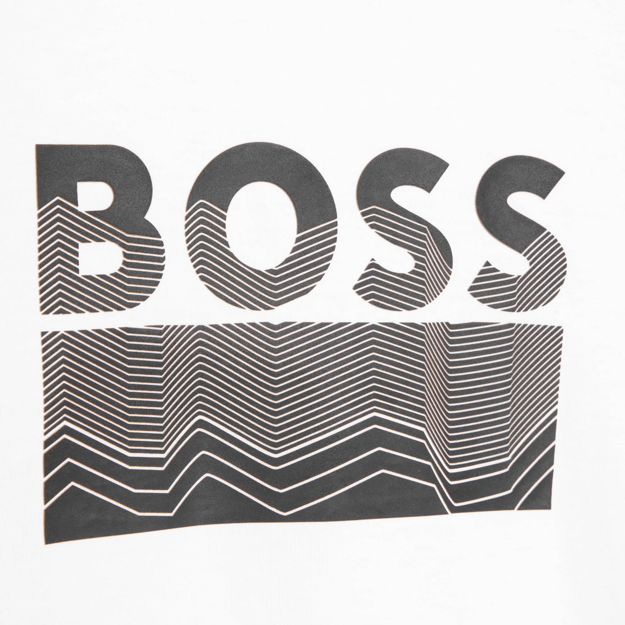 Hugo Boss Boys Logo T-shirt White