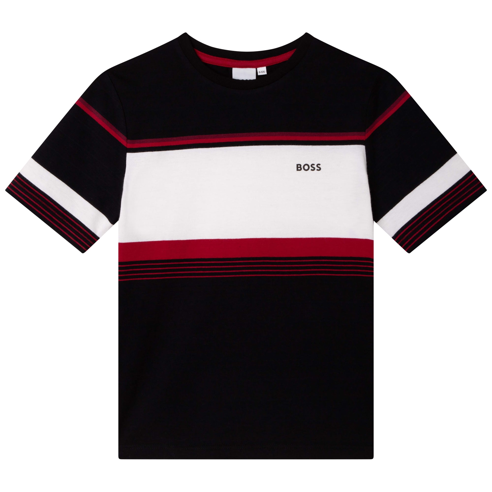 Hugo Boss Boys T shirt Logo Black