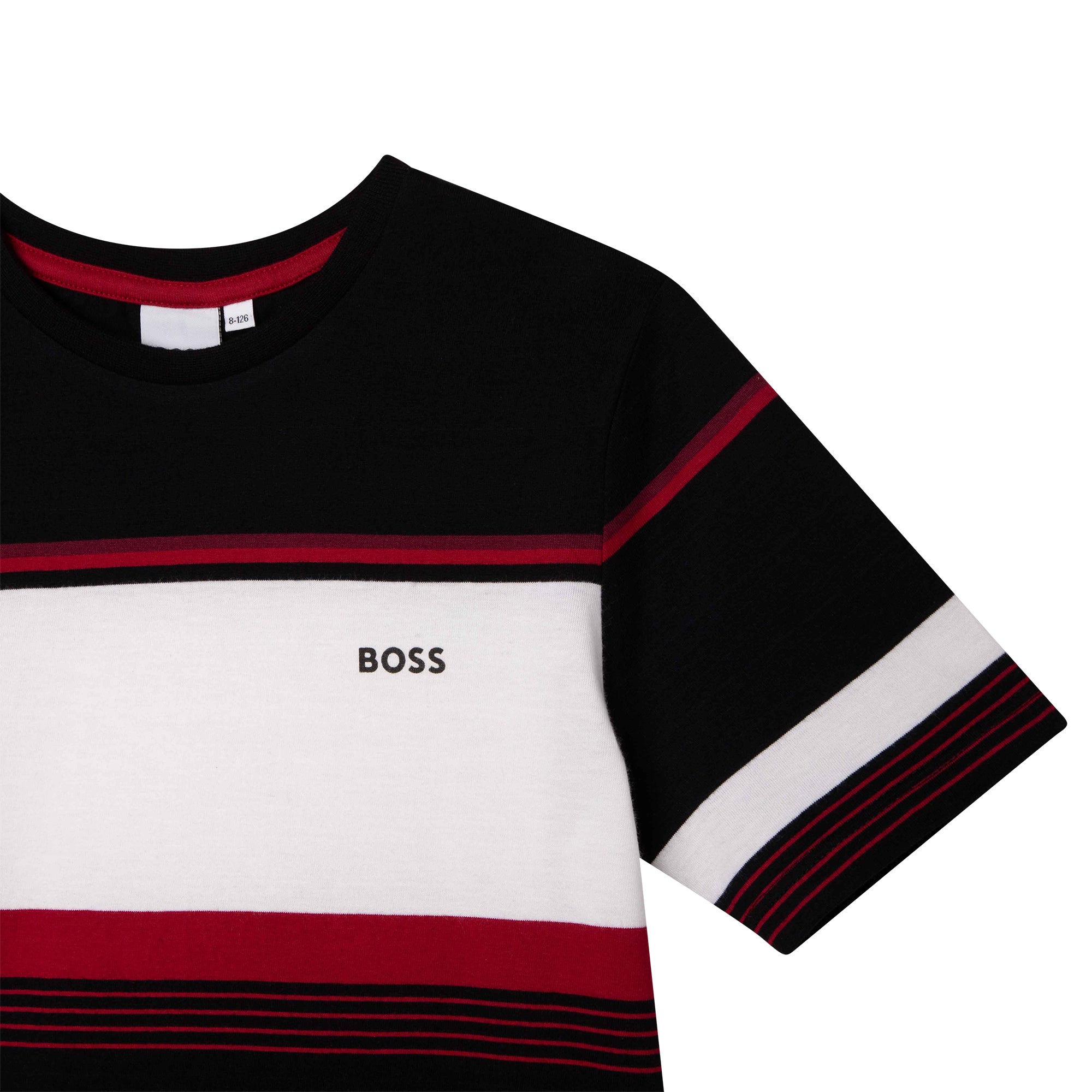 Hugo Boss Boys T shirt Logo Black