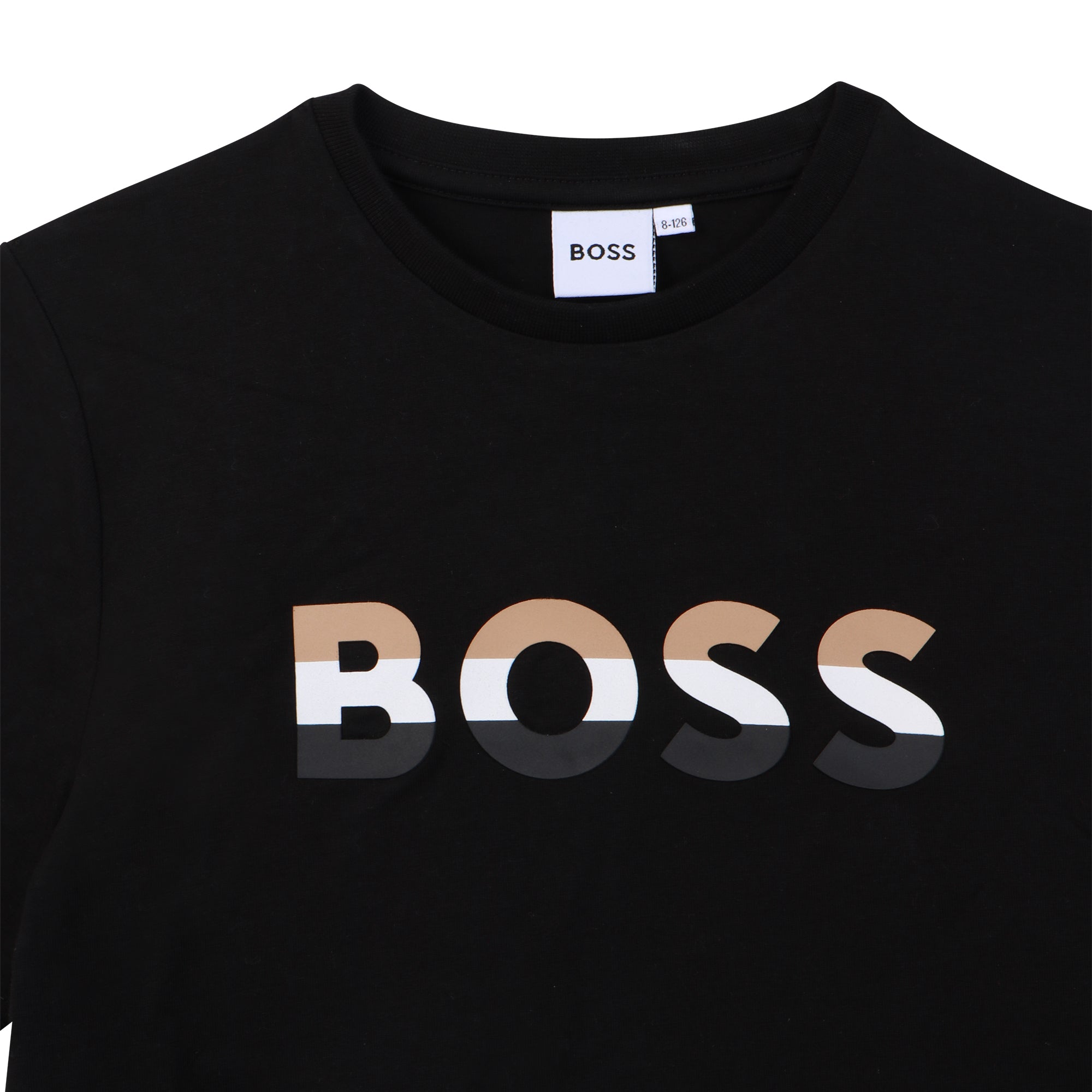 Hugo Boss Boys Logo T-shirt Black