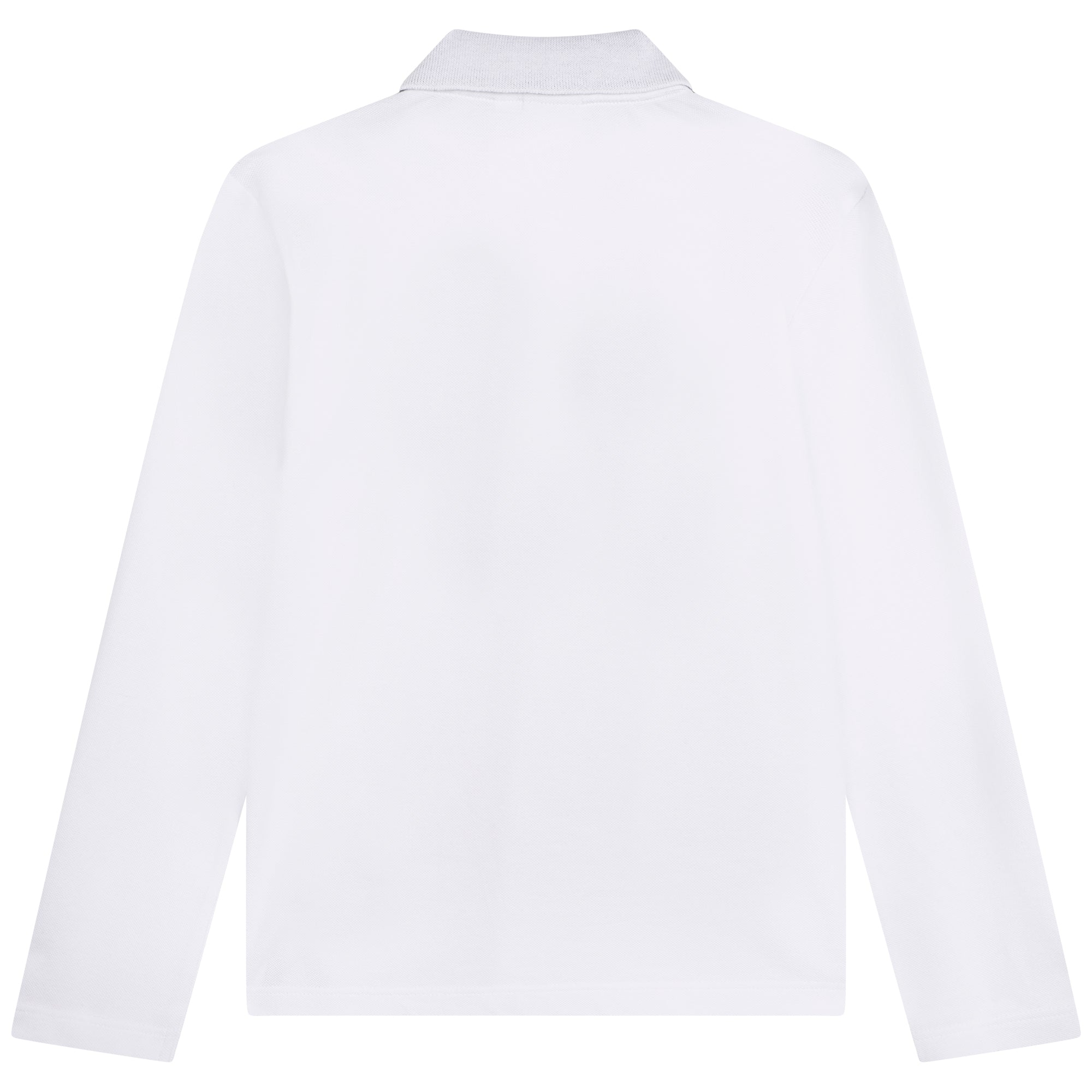 Hugo Boss Shoulder Stripe Polo Shirt White