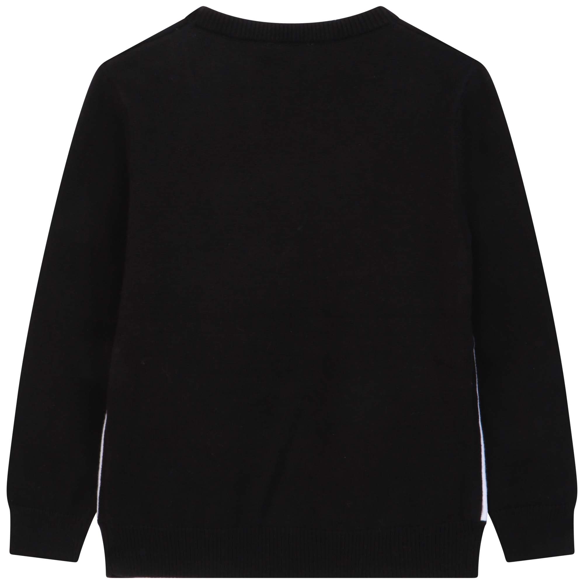Hugo Boss Kids Classic Chest Logo Sweater Black