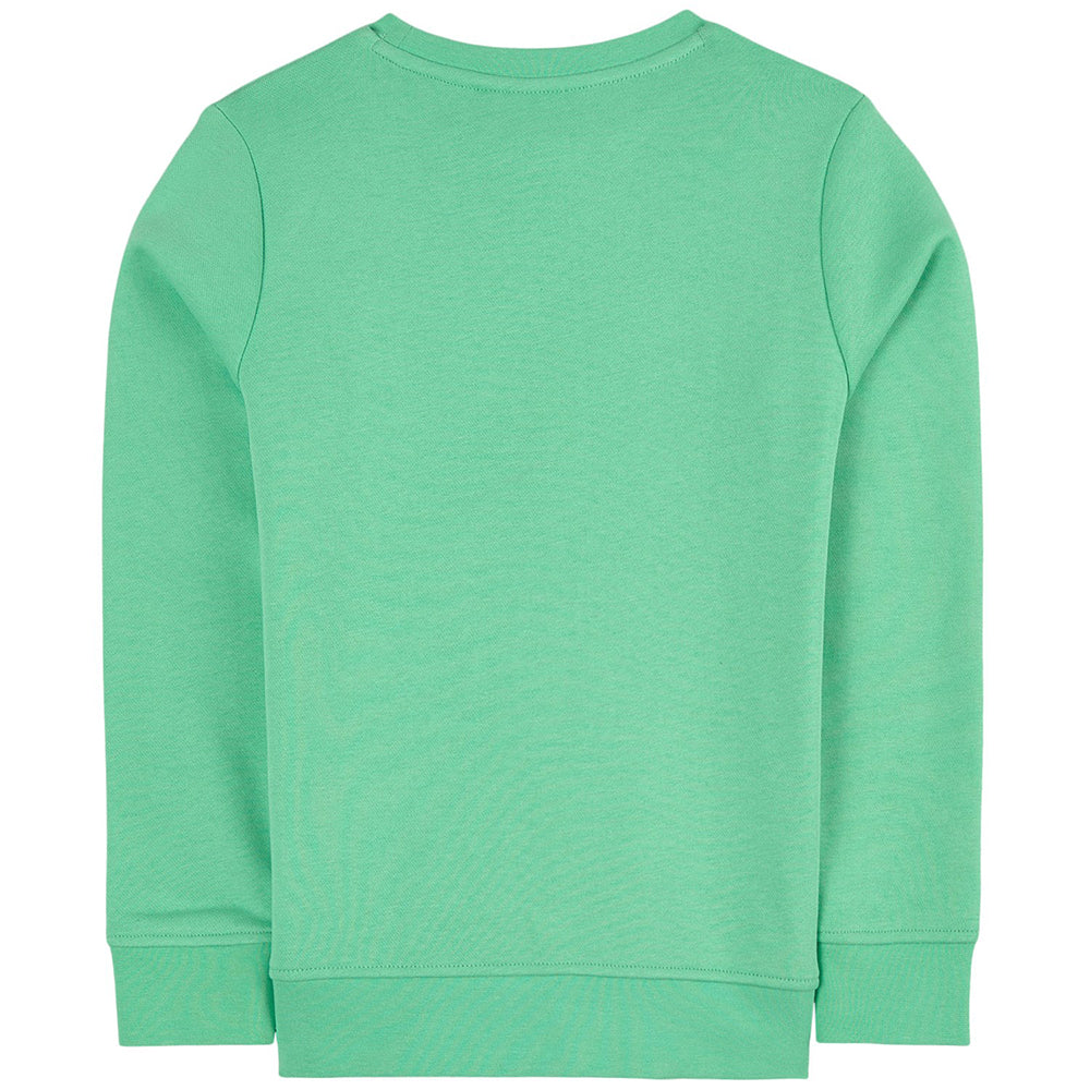 Hugo Boss Boys Logo Sweater Green