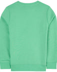 Hugo Boss Boys Logo Sweater Green