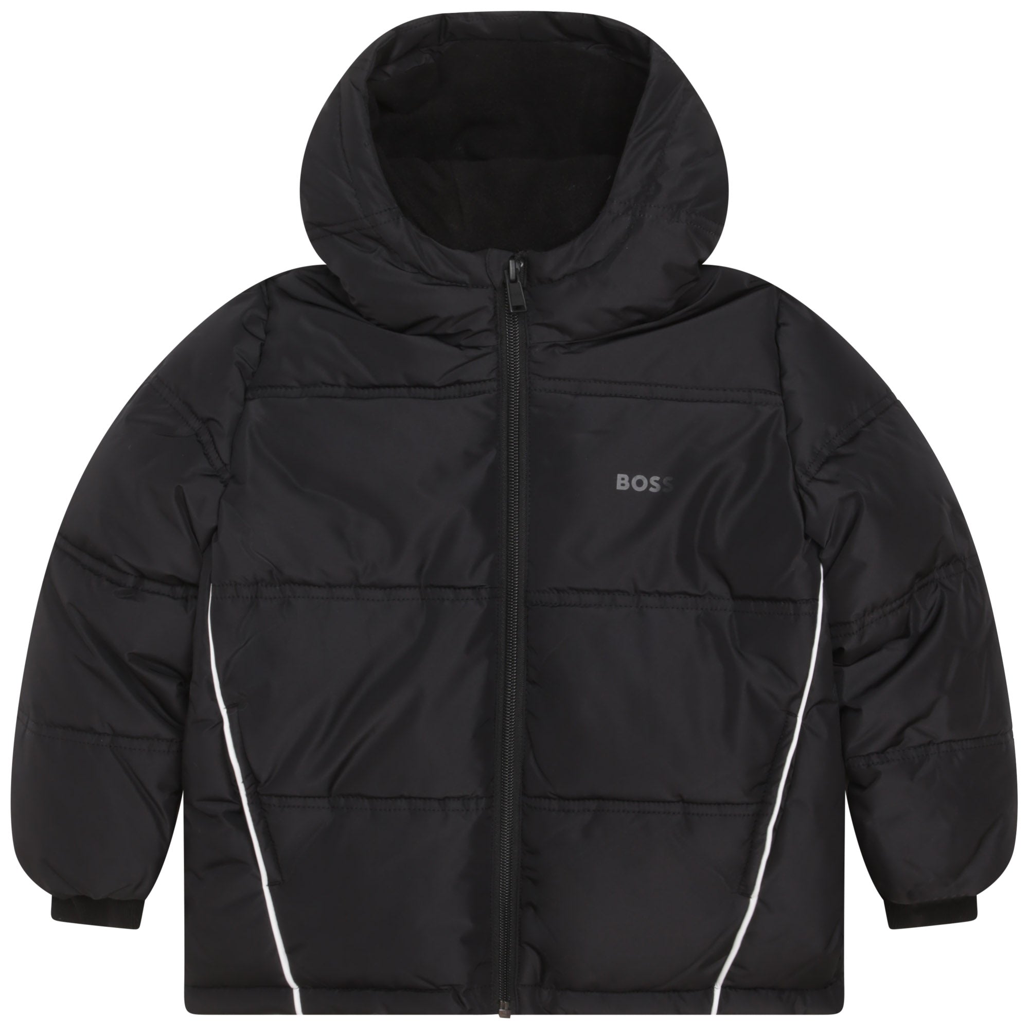 Hugo Boss Boys Puffer Jacket Black