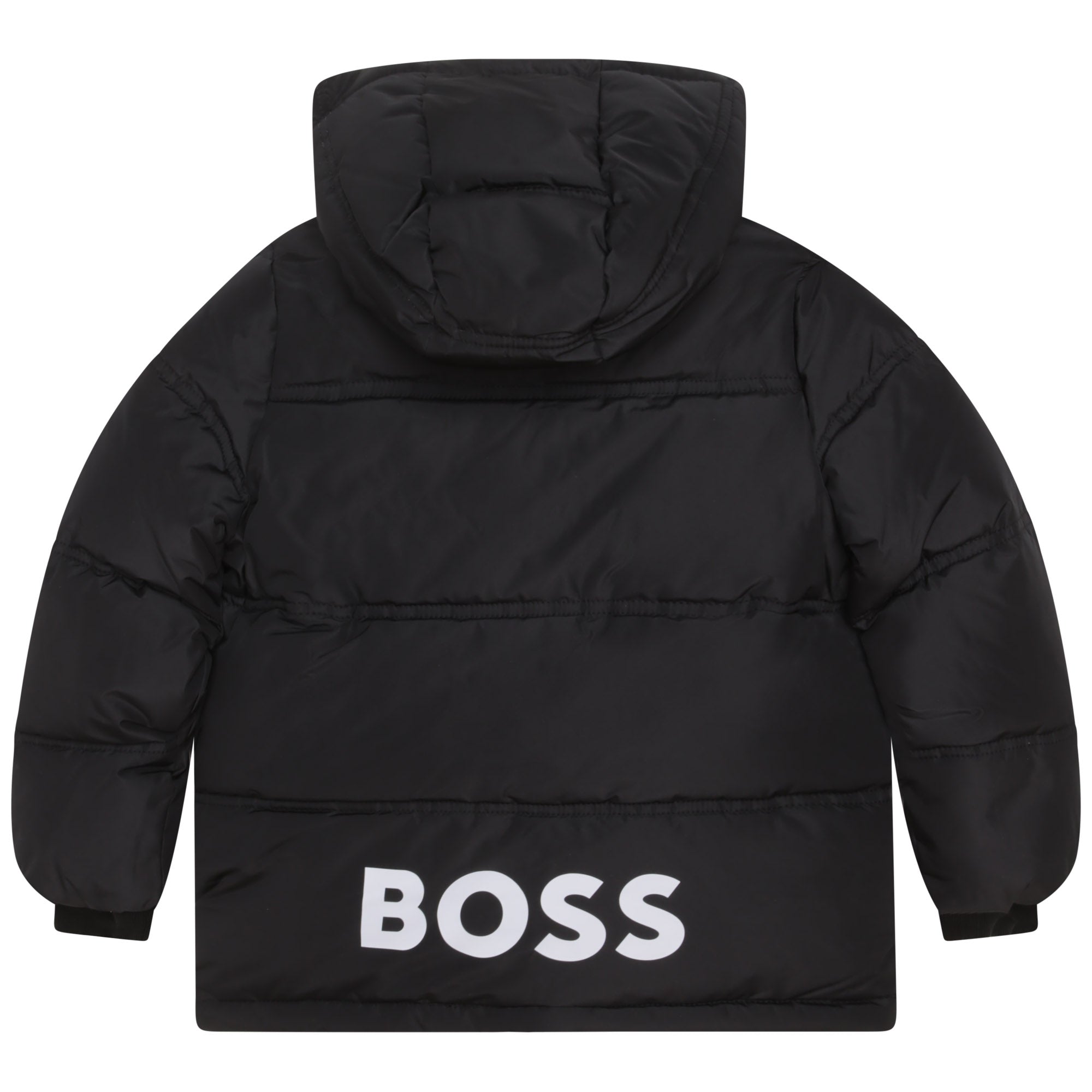 Hugo Boss Boys Puffer Jacket Black
