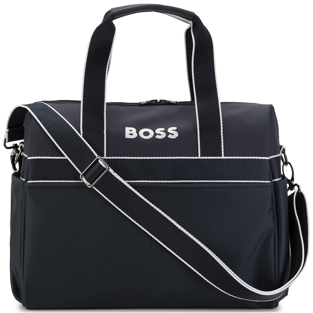 Hugo Boss Unisex Baby Changing Bag Navy