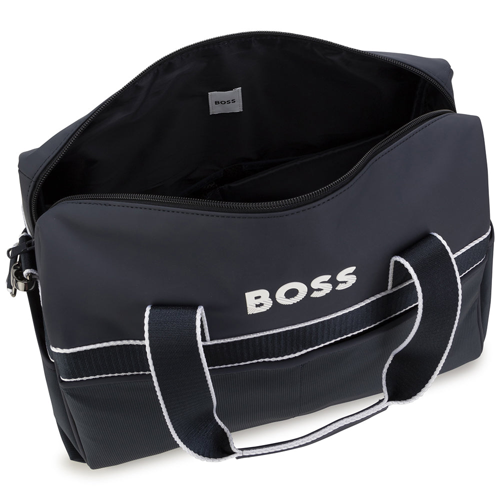 Hugo Boss Unisex Baby Changing Bag Navy