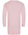 Moschino Girl's Bear & Flower Sweater Dress Pink