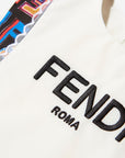 Fendi Girls FF Print Dress Multicolour