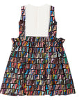 Fendi Girls FF Print Dress Multicolour