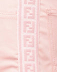 Fendi Girls Ff Tape Shorts Pink