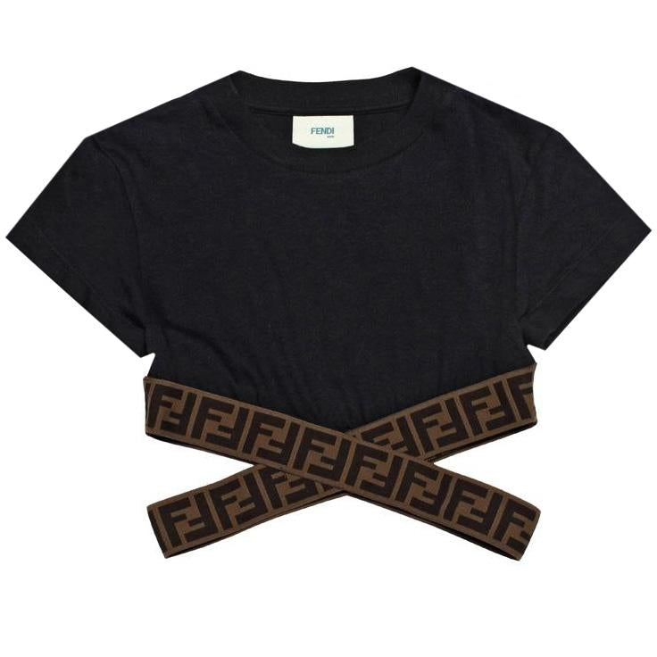 Fendi Girls Crop Top