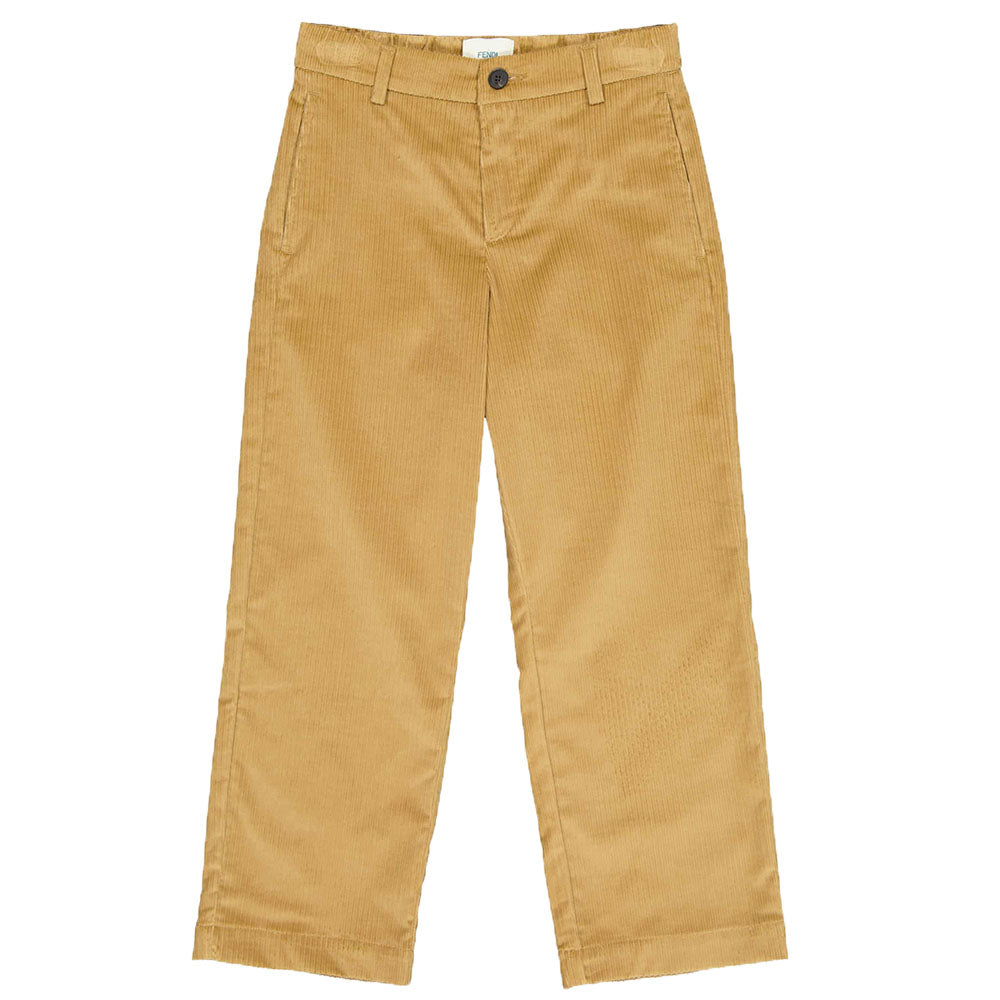 Fendi Boys Trousers Beige